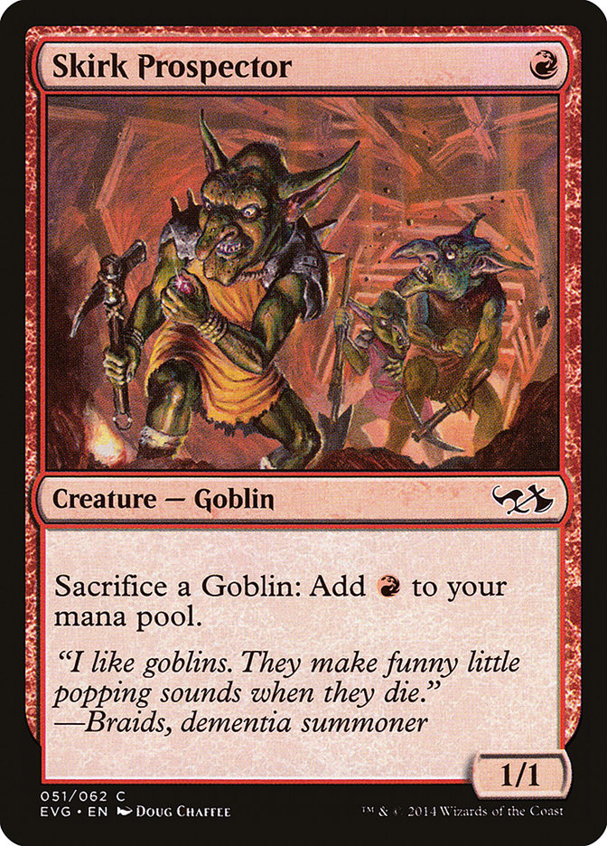 Skirk Prospector (Elves vs. Goblins) [Duel Decks Anthology] | Good Games Morley