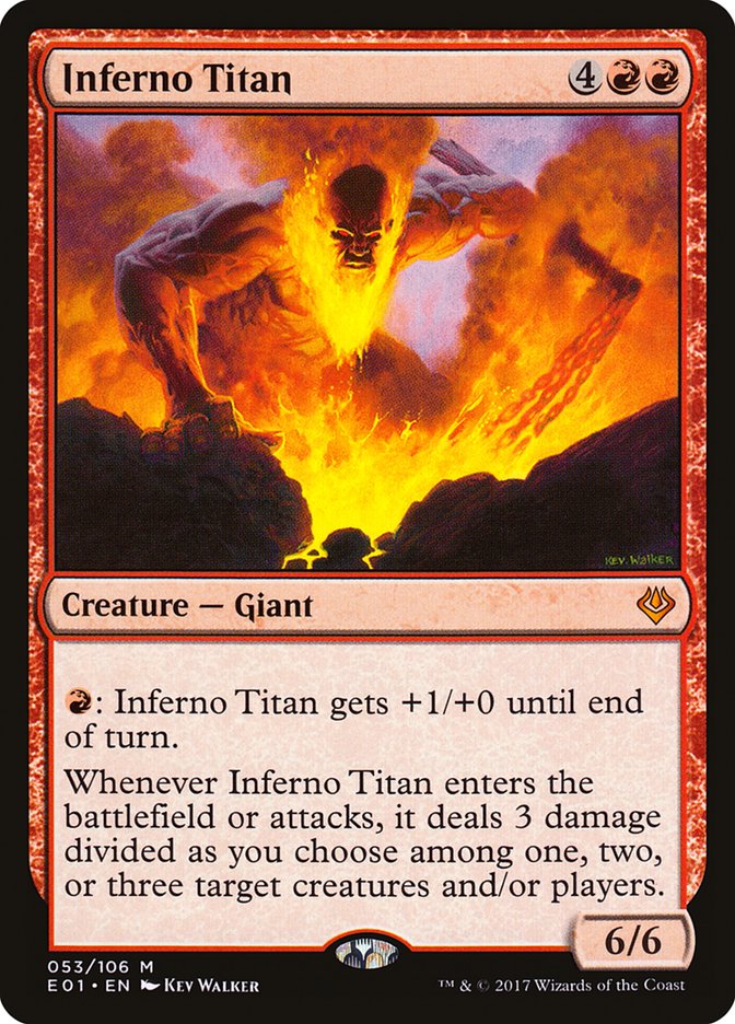 Inferno Titan [Archenemy: Nicol Bolas] | Good Games Morley