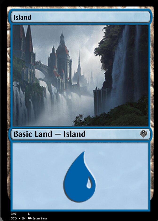 Island (340) [Starter Commander Decks] | Good Games Morley