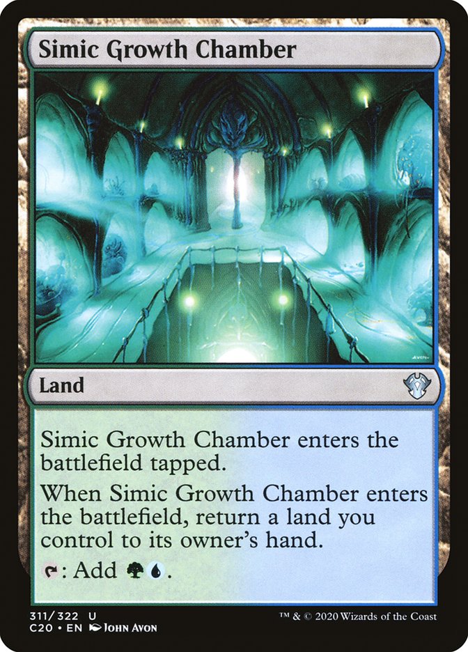 Simic Growth Chamber [Commander 2020] | Good Games Morley