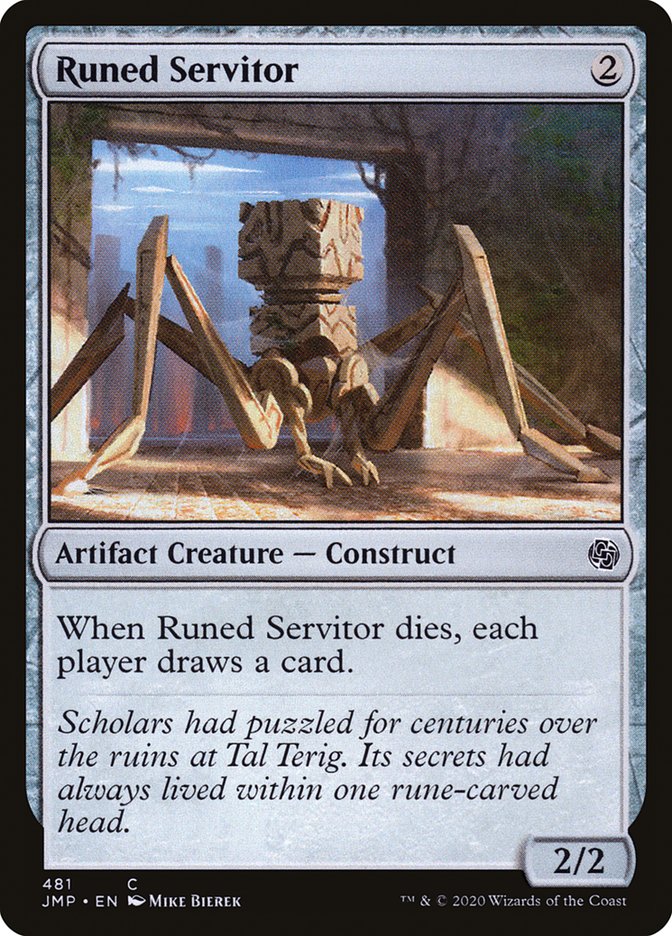 Runed Servitor [Jumpstart] | Good Games Morley