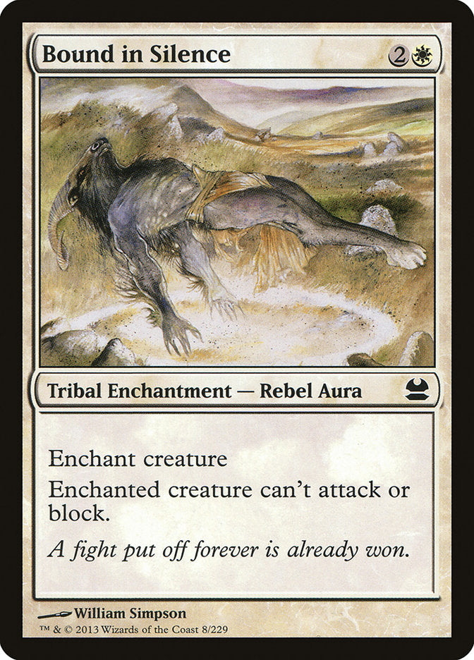 Bound in Silence [Modern Masters] | Good Games Morley