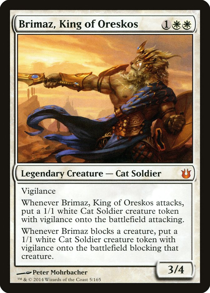 Brimaz, King of Oreskos [Born of the Gods] | Good Games Morley