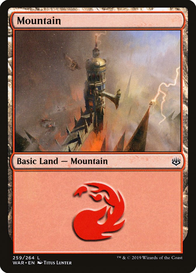 Mountain (259) [War of the Spark] | Good Games Morley