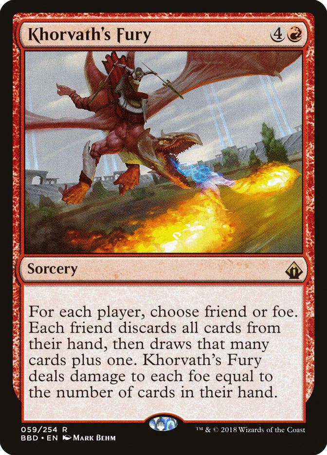 Khorvath's Fury [Battlebond] | Good Games Morley
