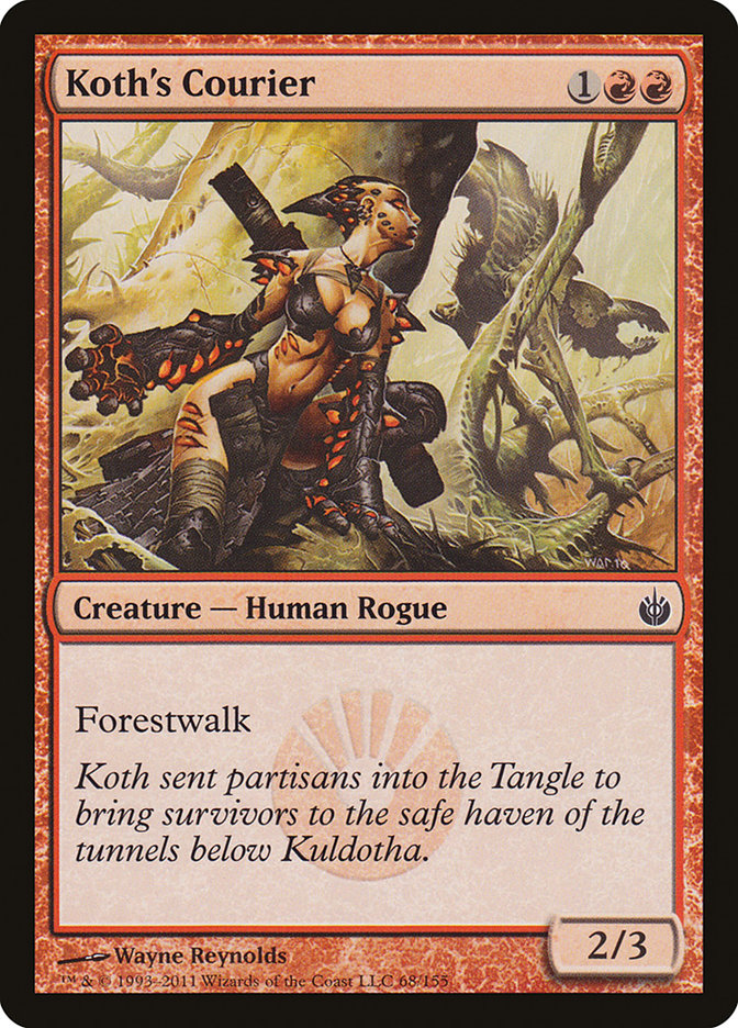 Koth's Courier [Mirrodin Besieged] | Good Games Morley