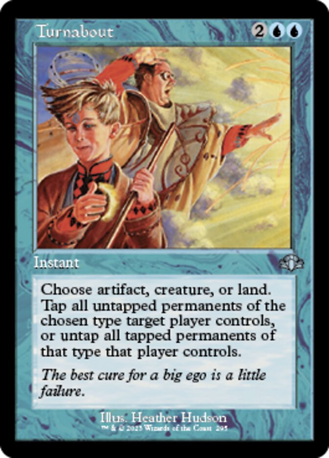 Turnabout (Retro) [Dominaria Remastered] | Good Games Morley