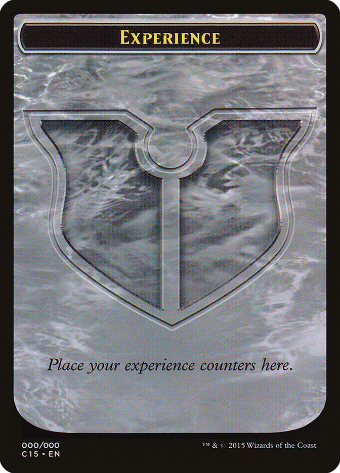 Experience // Experience Double-Sided Token [Commander 2015 Tokens] | Good Games Morley