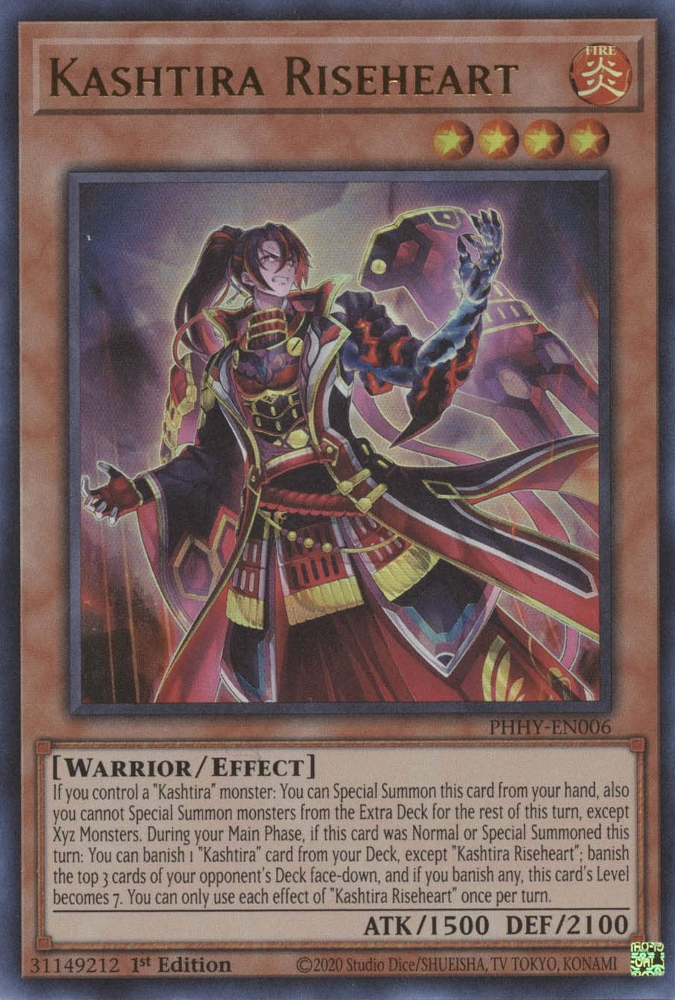 Kashtira Riseheart [PHHY-EN006] Ultra Rare | Good Games Morley