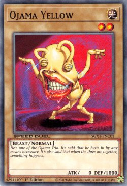 Ojama Yellow [SGX1-ENC01] Common | Good Games Morley