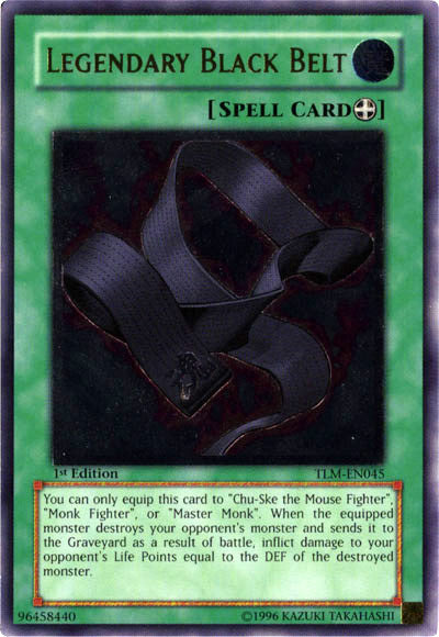 Legendary Black Belt [TLM-EN045] Ultimate Rare | Good Games Morley