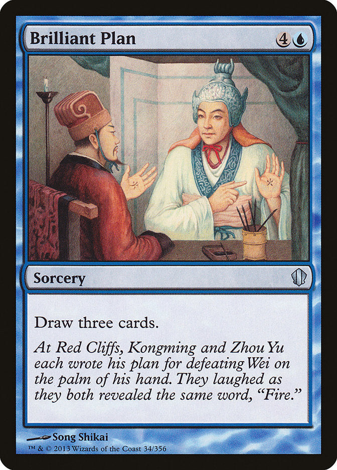 Brilliant Plan [Commander 2013] | Good Games Morley