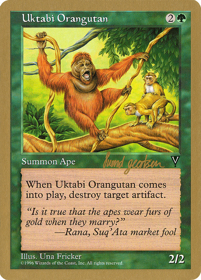 Uktabi Orangutan (Svend Geertsen) [World Championship Decks 1997] | Good Games Morley