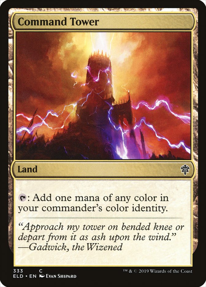 Command Tower [Throne of Eldraine] | Good Games Morley