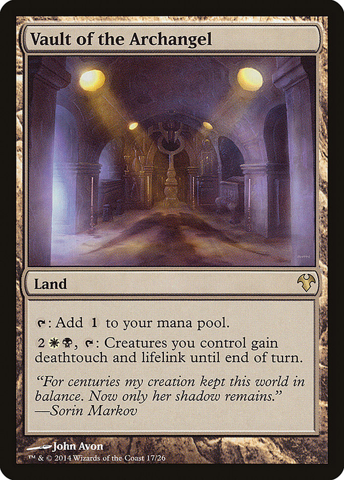 Vault of the Archangel [Modern Event Deck 2014] | Good Games Morley