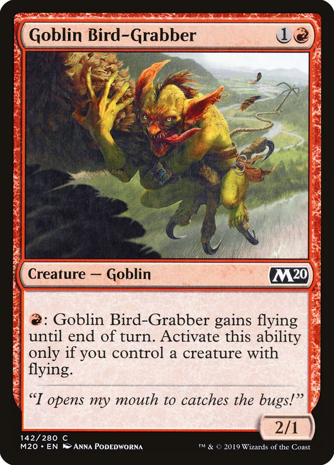 Goblin Bird-Grabber [Core Set 2020] | Good Games Morley