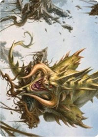 Canopy Baloth Art Card [Zendikar Rising Art Series] | Good Games Morley