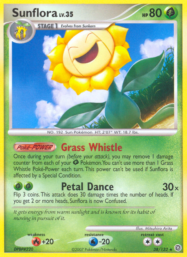 Sunflora (38/132) [Diamond & Pearl: Secret Wonders] | Good Games Morley