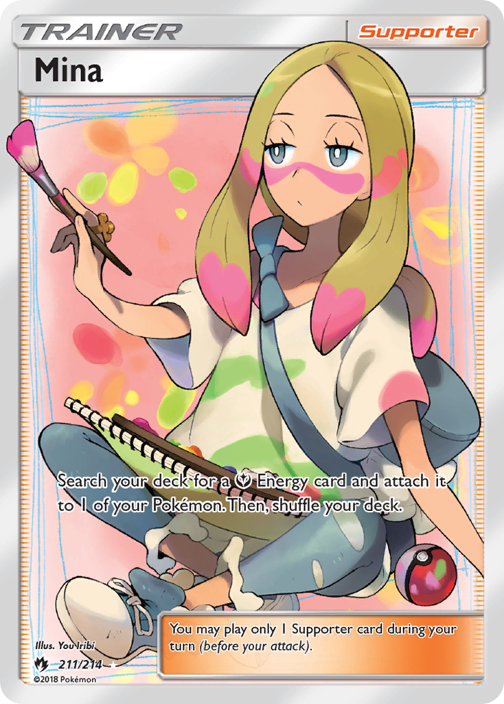 Mina (211/214) [Sun & Moon: Lost Thunder] | Good Games Morley