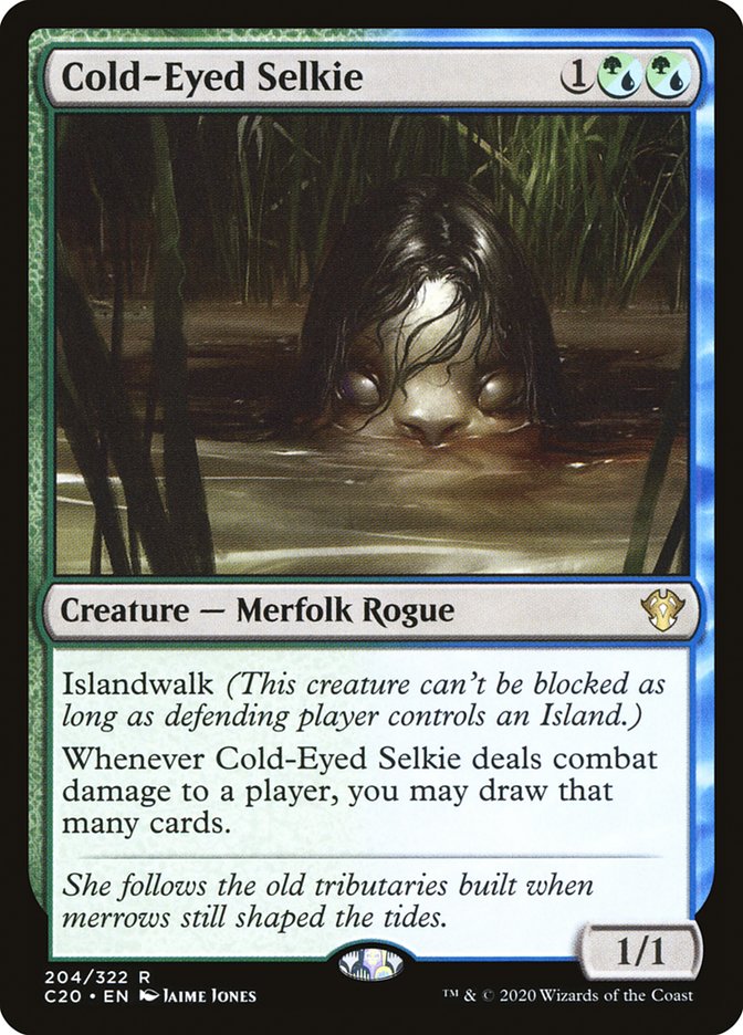 Cold-Eyed Selkie [Commander 2020] | Good Games Morley