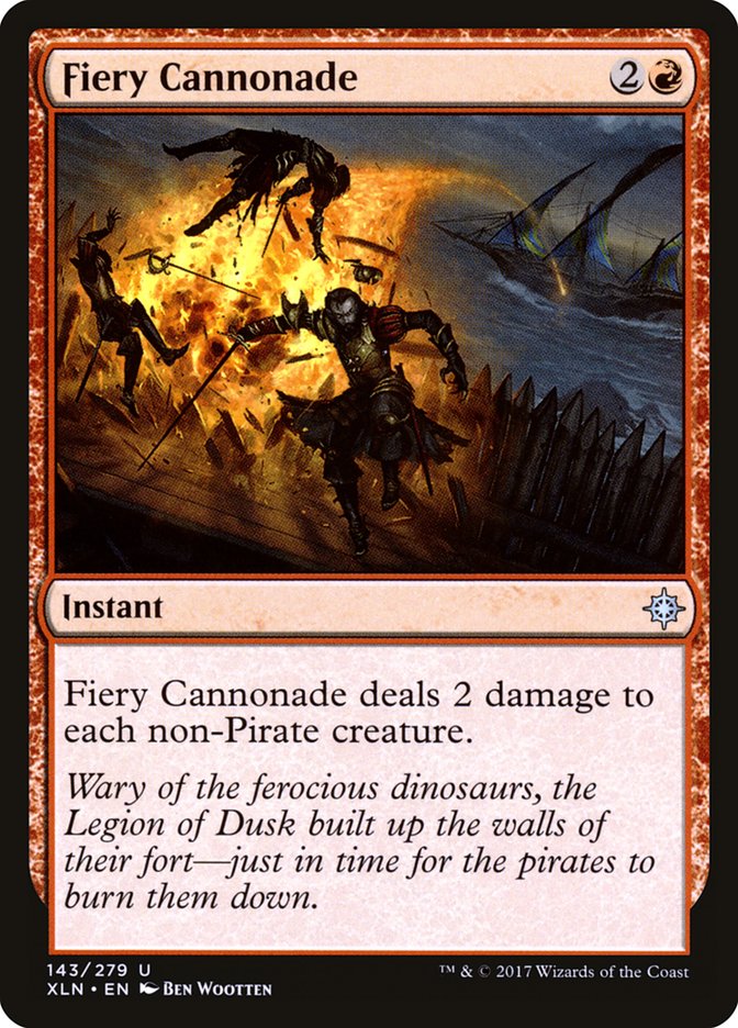 Fiery Cannonade [Ixalan] | Good Games Morley