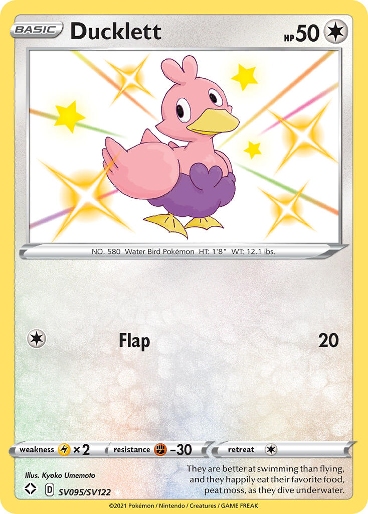 Ducklett (SV095/SV122) [Sword & Shield: Shining Fates] | Good Games Morley