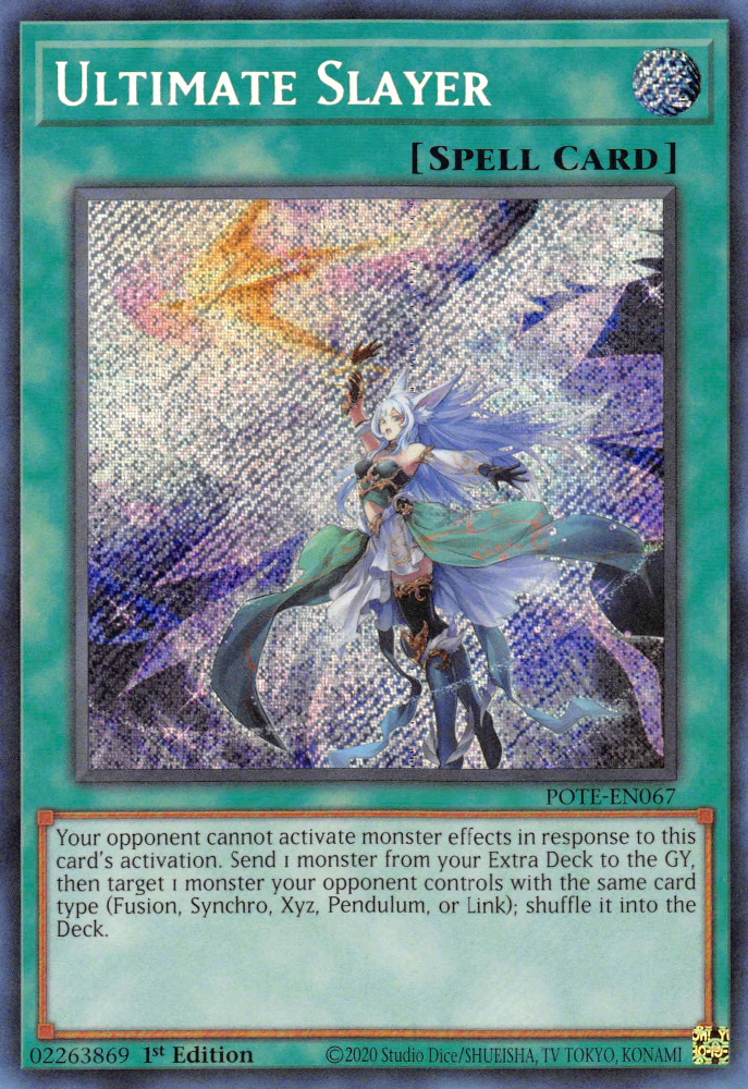 Ultimate Slayer [POTE-EN067] Secret Rare | Good Games Morley