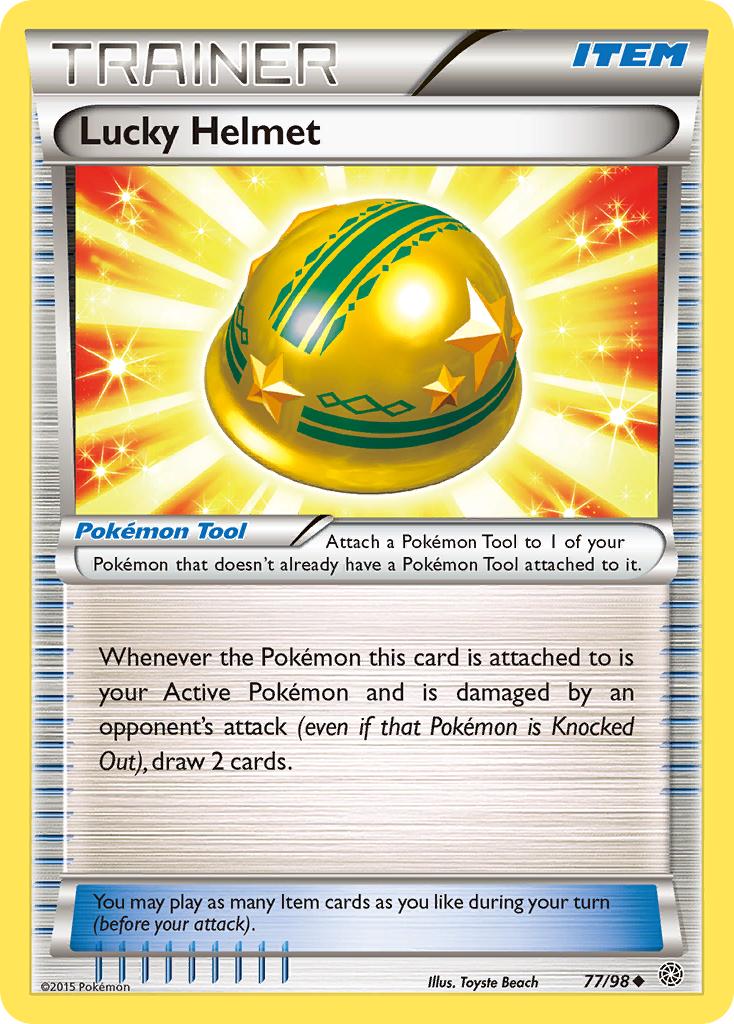 Lucky Helmet (77/98) [XY: Ancient Origins] | Good Games Morley