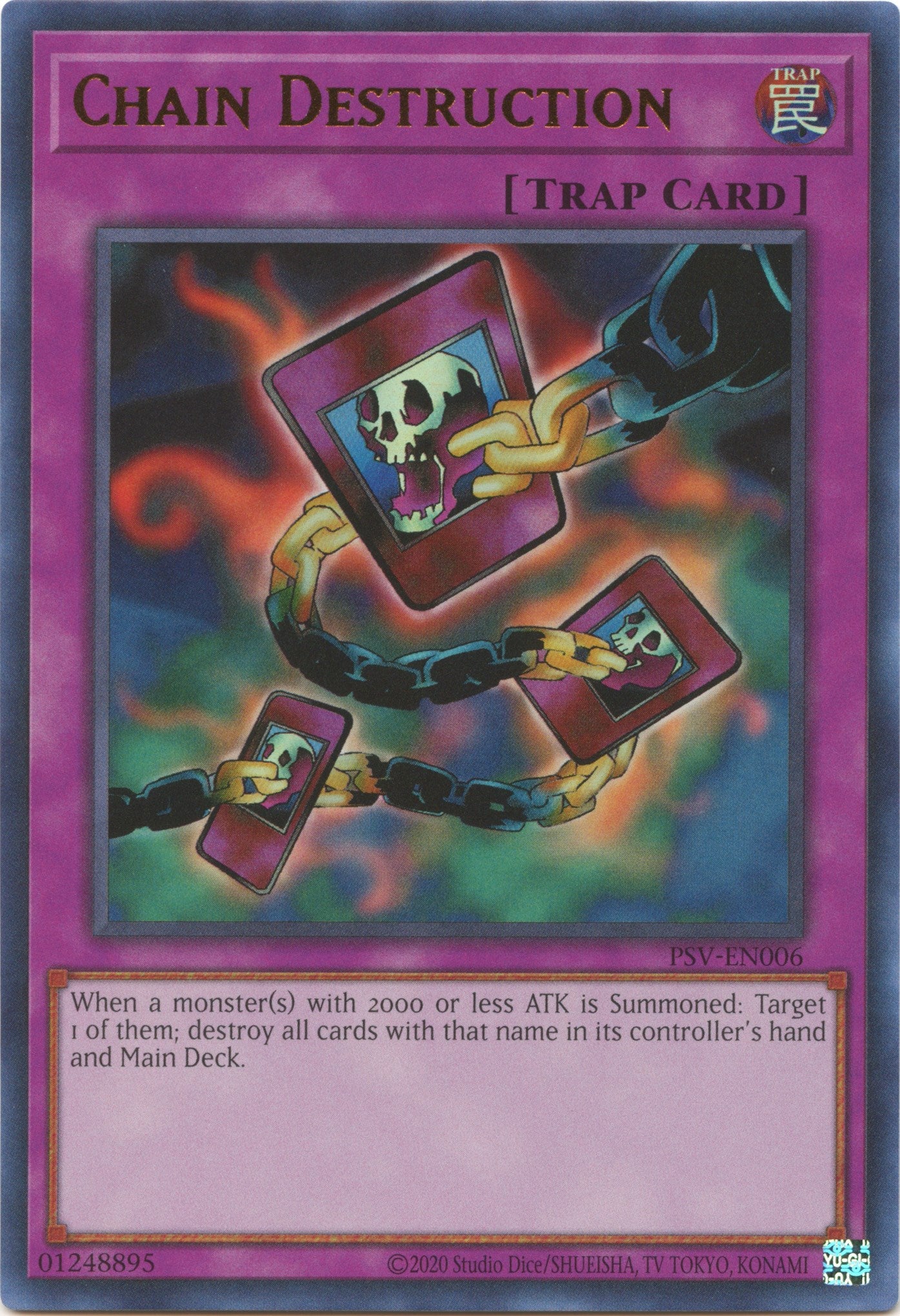 Chain Destruction (25th Anniversary) [PSV-EN006] Ultra Rare | Good Games Morley