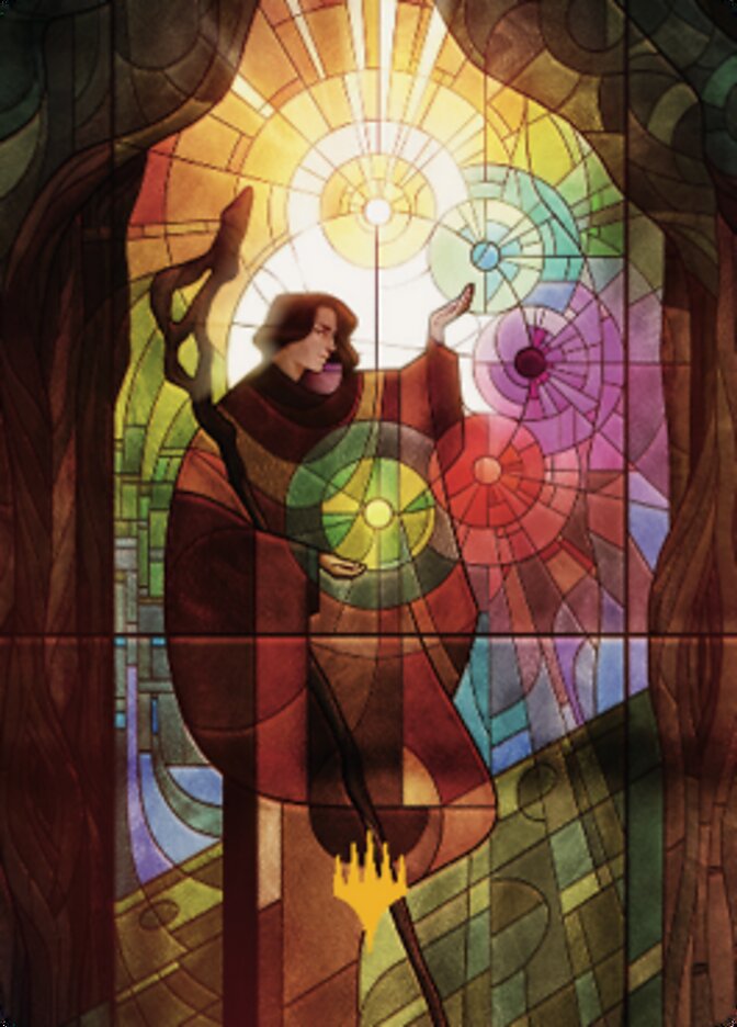 Jodah, the Unifier Art Card (Gold-Stamped Signature) [Dominaria United Art Series] | Good Games Morley