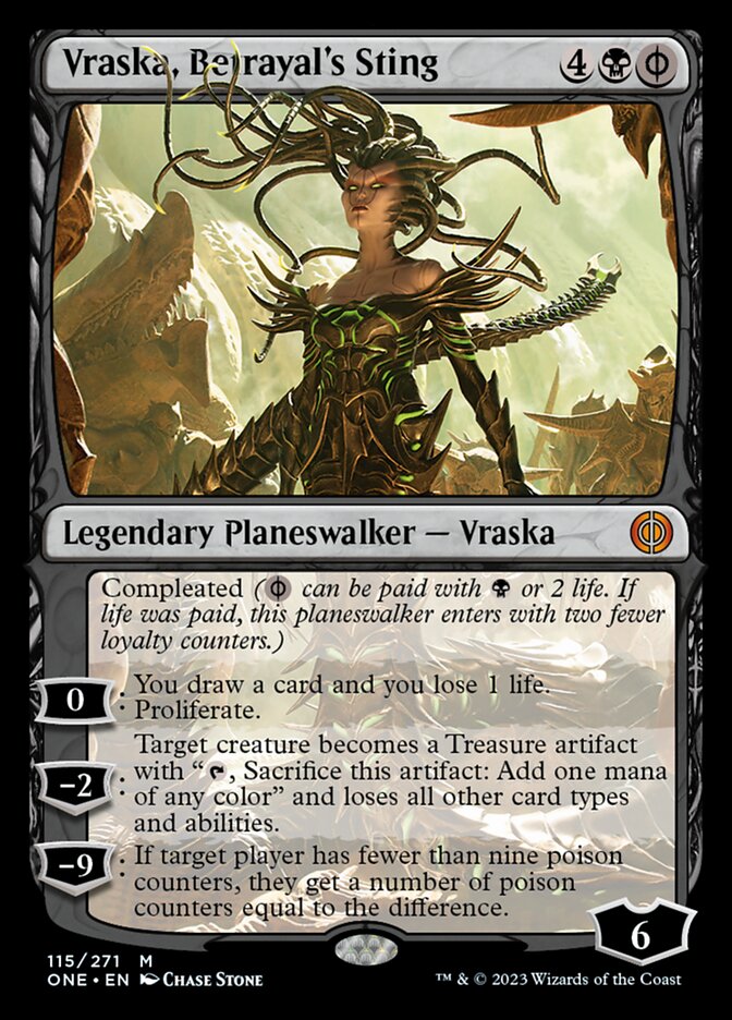 Vraska, Betrayal's Sting [Phyrexia: All Will Be One] | Good Games Morley