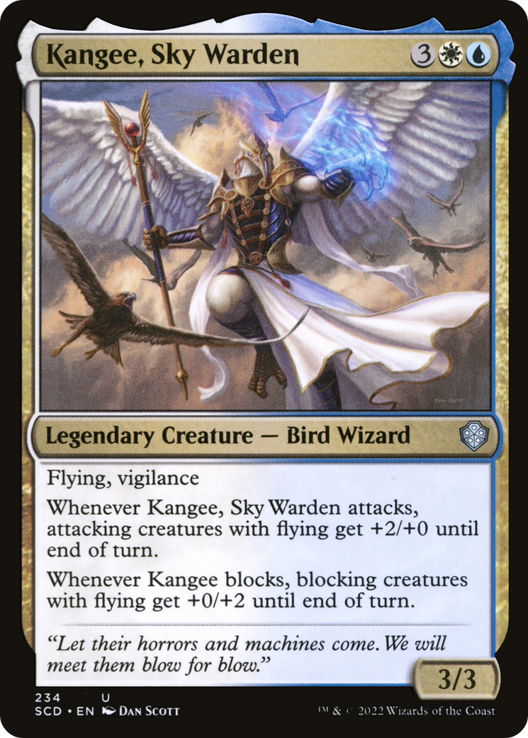 Kangee, Sky Warden [Starter Commander Decks] | Good Games Morley