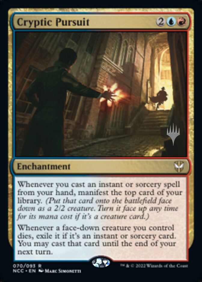 Cryptic Pursuit (Promo Pack) [Streets of New Capenna Commander Promos] | Good Games Morley