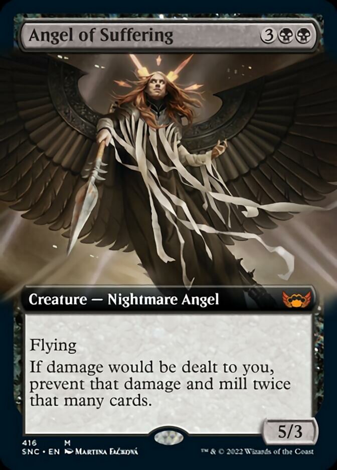 Angel of Suffering (Extended Art) [Streets of New Capenna] | Good Games Morley