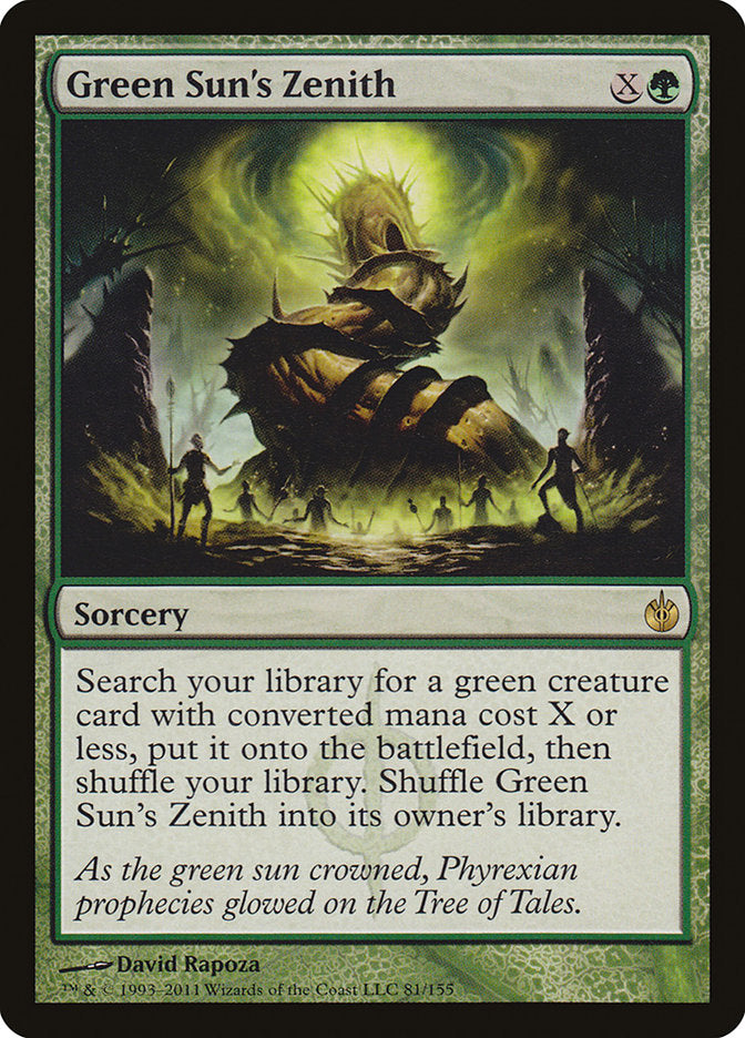 Green Sun's Zenith [Mirrodin Besieged] | Good Games Morley