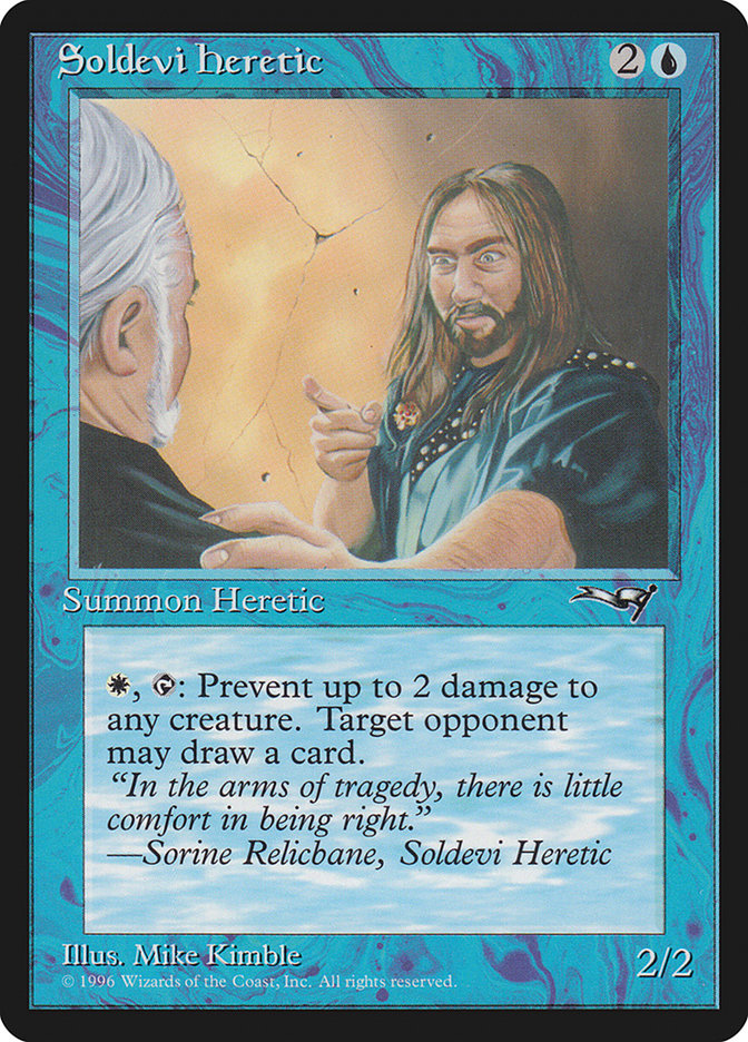 Soldevi Heretic (Pointing) [Alliances] | Good Games Morley