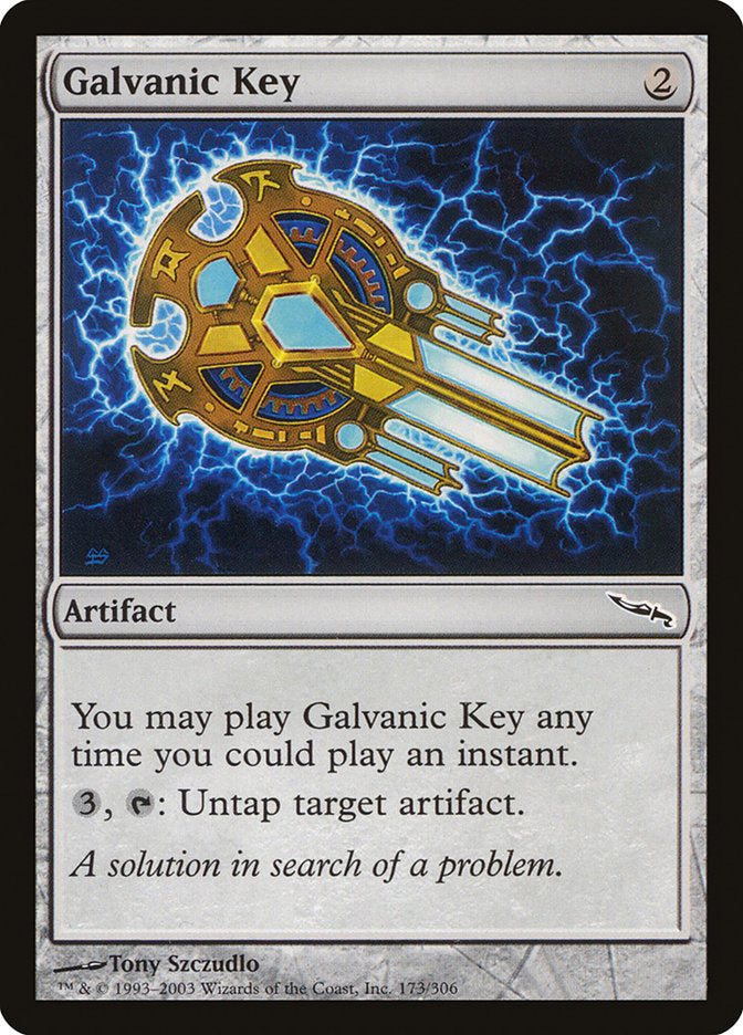 Galvanic Key [Mirrodin] | Good Games Morley