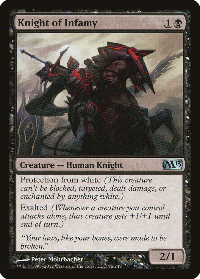 Knight of Infamy [Magic 2013] | Good Games Morley