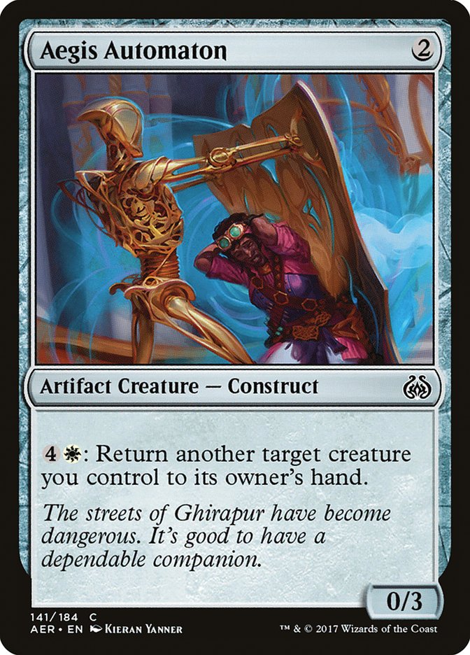 Aegis Automaton [Aether Revolt] | Good Games Morley