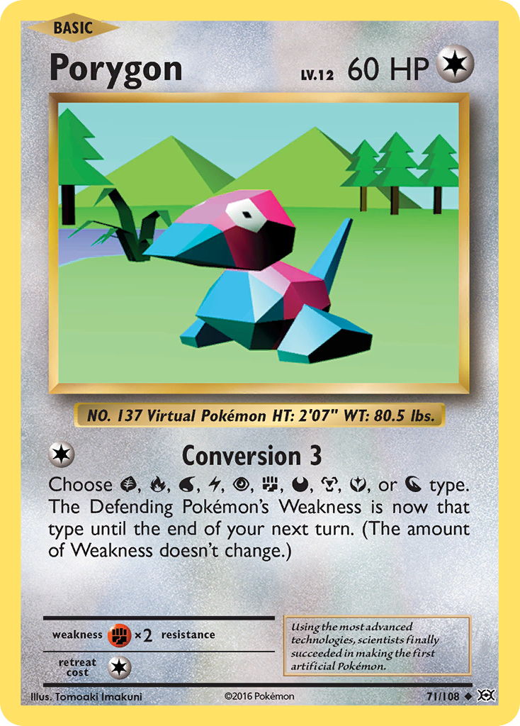 Porygon (71/108) [XY: Evolutions] | Good Games Morley