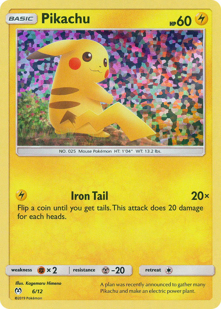 Pikachu (6/12) [McDonald's Promos: 2019 Collection] | Good Games Morley