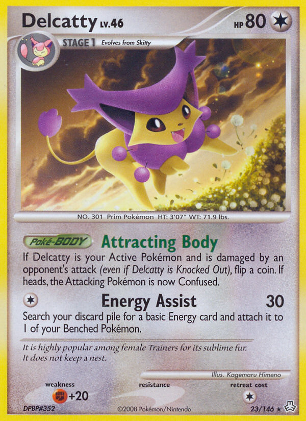 Delcatty (23/146) [Diamond & Pearl: Legends Awakened] | Good Games Morley