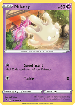 Milcery (080/185) [Sword & Shield: Vivid Voltage] | Good Games Morley