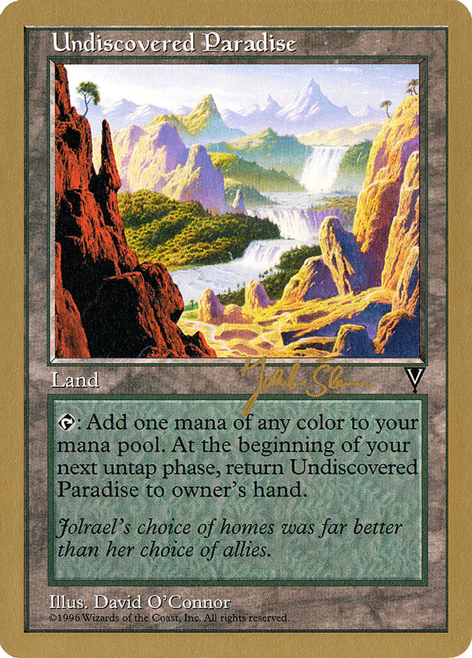 Undiscovered Paradise (Jakub Slemr) [World Championship Decks 1997] | Good Games Morley
