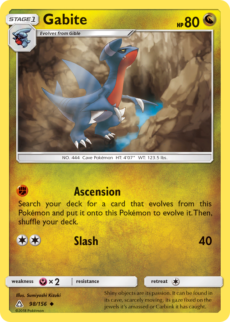 Gabite (98/156) [Sun & Moon: Ultra Prism] | Good Games Morley