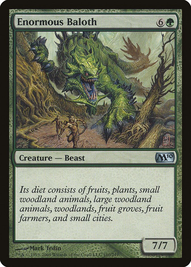 Enormous Baloth [Magic 2010] | Good Games Morley