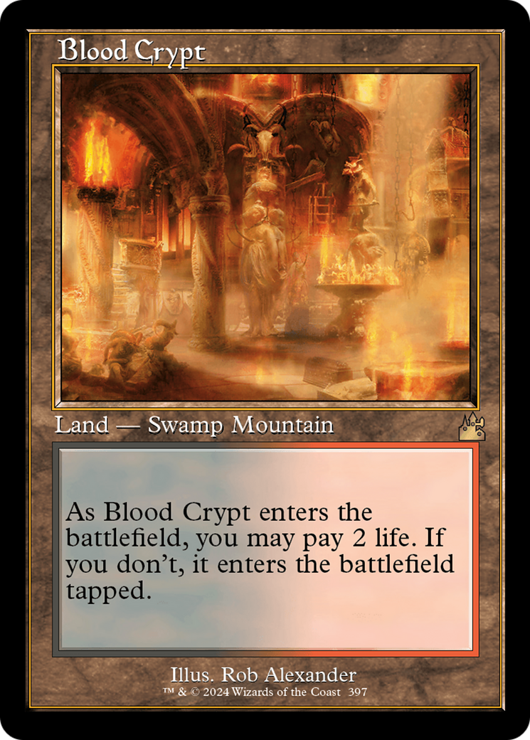 Blood Crypt (Retro) [Ravnica Remastered] | Good Games Morley