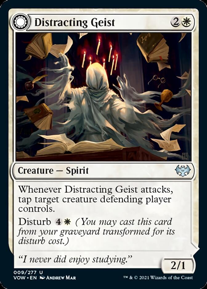 Distracting Geist // Clever Distraction [Innistrad: Crimson Vow] | Good Games Morley