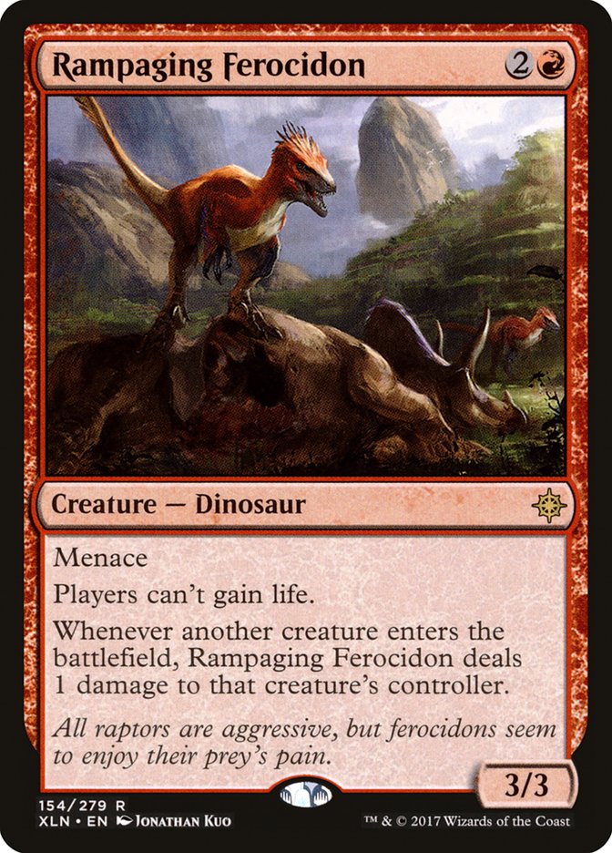 Rampaging Ferocidon [Ixalan] | Good Games Morley