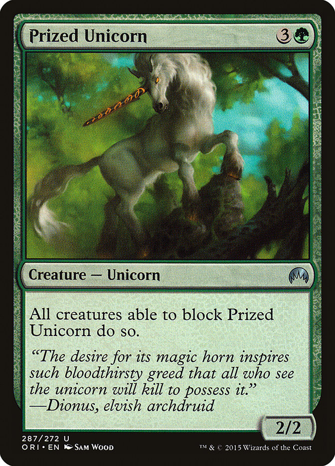 Prized Unicorn [Magic Origins] | Good Games Morley